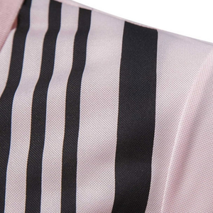 Polos grande taille en coton de qualité supérieure pour hommes T-shirts polo à manches courtes imprimés à rayures personnalisés à des prix très complets - Product Image 3