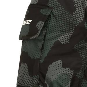 Manteau d'hiver pour hommes avec logo personnalisé, veste camouflage, capuche chaude, coupe-vent, veste bouffante épaisse, sans coutures, en cuir denim - Product Image 2