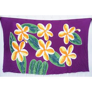 Pareos Hawaianos Pintados a Mano 100% Rayón de Alta Calidad, Ropa de Playa Personalizada al por Mayor, Cubierta para las Islas del Pacífico Asiático HPGU046-02-200 - Product Image 1