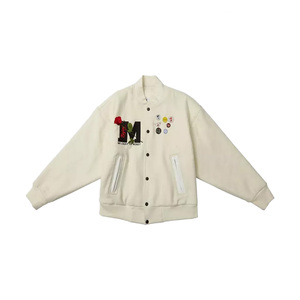 Dernière conception, veste de baseball pour homme à manches longues, respirante, écologique, personnalisable, de haute qualité, pour l'hiver - Product Image 3