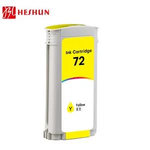 HESHUN 72 Compatible Ink Cartridge For HP72 Compatible For HP T1000/T1100/T1120/T1200/T2300/T610/T770 /T1300/T790 Printer