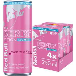 Bebida Energética Red Bull Edición Rosa Sin Azúcar, Sabor Bayas Silvestres, 24 Latas, Precio de Fábrica al por Mayor, Calidad Garantizada - Product Image 3