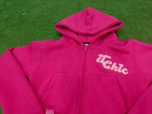 Sweat-shirts à capuche courts à fermeture éclair pour femmes en gros personnalisés, lavage à l'acide, 100% coton molletonné, streetwear - Product Image 4