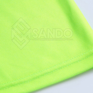 ชุดเครื่องแบบฟุตบอลชุดเสื้อกีฬาผ้าโพลีเอสเตอร์พิมพ์ลายชื่อทีมออกแบบได้ตามที่ต้องการ - Product Image 5