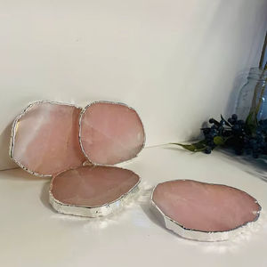 Posavasos de Resina Vertidos a Mano, Superficie Lisa y Brillante, Estilo Bohemio, Ecológico, para Uso Comercial, Cafeterías, Restaurantes, Precio al por Mayor - Product Image 1