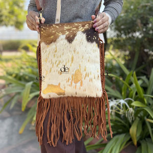 Bolso de Mano de Piel Metálica con Pelaje, Estilo Único, Bolso Bandolera, Bolso de Hombro, Piel con Pelaje, Nuevo Diseño, para Fiestas, Multiusos, para Mujer - Product Image 1