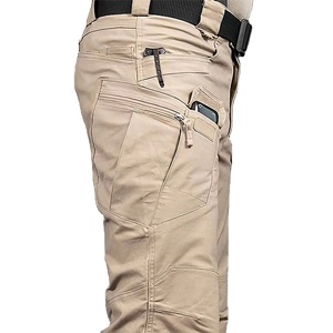 Pantalones vaqueros para hombre deportivos informales al por mayor con pantalones largos lavados y bolsillos laterales - Product Image 3