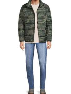 Top Selling High Quality Sublimation Puffer <b>Jackets</b> Customized Wholesale <b>Camo</b> Colour Collar Full Zipper Puff <b>Jacket</b> Side Pockets - Product Image 6