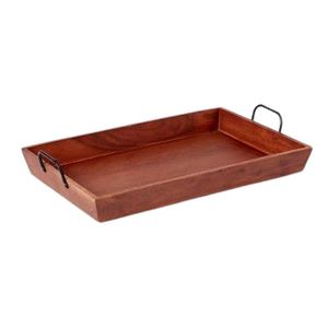 Présentoir fait main Trey personnaliser foresterie plateau de service en bois naturel hôtel maison vaisselle ustensiles de cuisine utile plateau de service en bois - Product Image 6