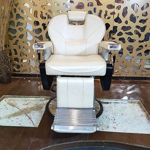 เก้าอี้ตัดผมสำหรับร้านตัดผมดีไซน์กะทัดรัดพร้อมคุณสมบัติปรับนอนเลือกสีได้ตามต้องการสำหรับร้านตัดผมร้านเสริมสวยผลิตจากจีน - Product Image 3