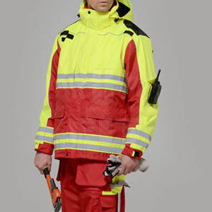 Veste de sécurité haute visibilité personnalisable pour vêtements de travail d'hiver réfléchissants et colorés avec logo personnalisé à vendre - Product Image 6