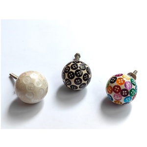 Poignées de porte et boutons de tiroir multicolores, en résine, design moderne, pour l'extérieur, l'entrepôt, la chambre à coucher, l'armoire, les tiroirs, les poignées de porte, les boutons de commutation - Product Image 1