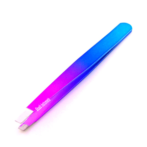 อุปกรณ์เสริมความงามสำหรับถอนขนคิ้วทำจากสเตนเลสมี4ชิ้นกระเป๋าสีชมพูปลายเฉียง - Product Image 3