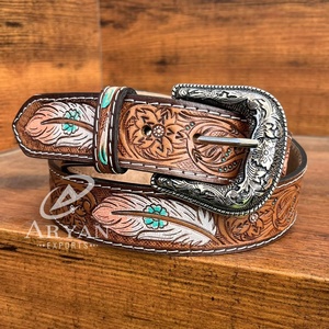 เข็มขัดหนังวัวแท้สำหรับผู้ชายและผู้หญิงเข็มขัดหนังวัวแท้คุณภาพดี - Product Image 1