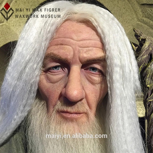 Figura <span class=keywords><strong>de</strong></span> Cera <span class=keywords><strong>de</strong></span> Gandalf Hiperrealista con Calidad <span class=keywords><strong>de</strong></span> Museo, Estatua <span class=keywords><strong>de</strong></span> Personaje <span class=keywords><strong>de</strong></span> Película <span class=keywords><strong>de</strong></span> Mago a Tamaño Real - Product Image 2
