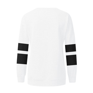 เสื้อครอปมีฮู้ดโอเวอร์ไซส์สำหรับผู้หญิงเสื้อครอปแบบสวมหัวลำลองเสื้อครอปโลโก้ด้านหน้าซักด้วยกรดแบบถักสำหรับฤดูหนาว - Product Image 3