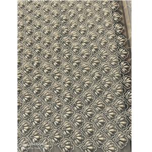 Tissu perlé en coton brodé Offre Spéciale avec des détails scintillants pour des robes de soirée et de bal élégantes disponibles au meilleur prix - Product Image 5