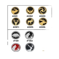 Pins de couteau en laiton mosaïque pour la fabrication de couteaux DIY, fournitures OEM en gros pour la fabrication de manches de couteau, motif goutte de pluie, plus de 500 designs Damas