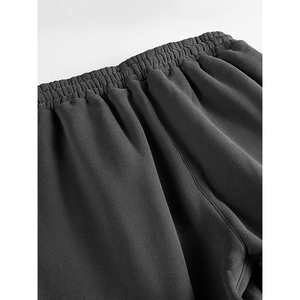Heavyweight <b>Fleece</b> <b>Joggers</b> for Men and <b>Women</b> Windproof Breathable Plus Size Streetwear Style with Hooded Collar Logo Print - Product Image 5