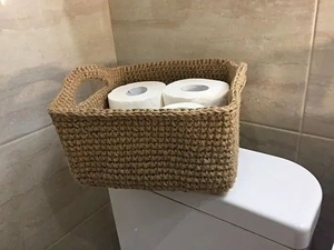 Sac en jute naturel fait à la main de qualité supérieure sac fourre-tout réutilisable sac à main à la mode durable fabriqué en inde pour le shopping et les cadeaux - Product Image 2