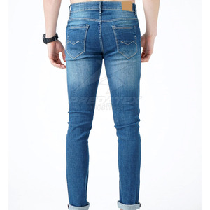 Venta en línea al por mayor cómodo de calidad superior de los hombres pantalones vaqueros ligeros pantalones vaqueros para los hombres - Product Image 4