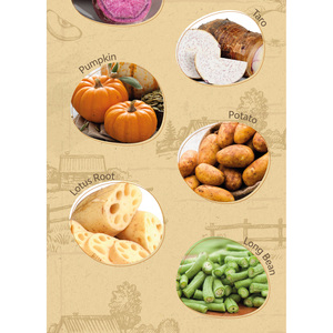 ผักรวมอบกรอบแบบถุงใหญ่-ขนมขบเคี้ยวรสเค็มแบบแห้ง - Product Image 4