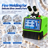 Machine à souder laser YAG 60W pour bijoux en argent, soudeuse par points pour la réparation de bijoux, micro-soudure de métaux or et argent