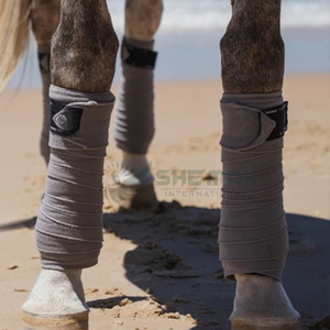 Envolturas de polo de caballo reutilizables Vendaje acolchado transpirable para entrenamiento ecuestre y protección diaria Envolturas de polo de caballo personalizadas - Product Image 5