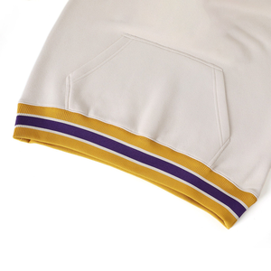 Alcorn State <b>Neutral</b> Prep Premium Unisex Fleece Pullover Hoodie Chenille Embroidery Kangaroo Pocket for Gold Accents Winter - Product Image 3
