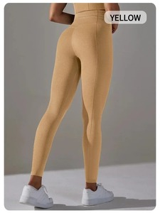 Leggings personalizados para mujer talla XL superventas tallas grandes suministro ODM pantalones para niñas cintura elástica Spandex/Material de nailon - Product Image 4