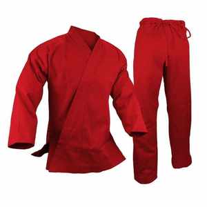 Uniforme de karaté en polyester/coton imprimé avec logo personnalisé pour hommes, dernier design, vêtements de boxe et d'arts martiaux, prix de gros - Product Image 2