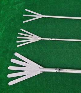 3 Pcs Manual <b>Laparoscopic</b> Fan Retractor Set 5mm 10mm Articulation Simple Reusable Stainless Steel Surgical <b>Instruments</b> CE - Product Image 6