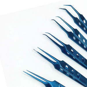 Juego de Pinzas Oftálmicas de Acero Inoxidable HASIBI NAQIBI SURGICAL CORPORATION, Instrumentos Microquirúrgicos Oftálmicos, Clase II CE - Product Image 2