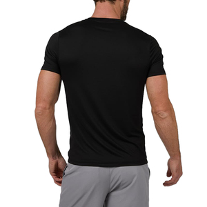 T-shirt d'entraînement pour homme-Tissu léger et à séchage rapide avec style de sonnerie et col en O, conçu pour le confort et les journées actives - Product Image 2