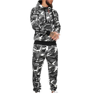 2025 survêtements en molleton de coton de qualité supérieure pour hommes, survêtements mélangés noirs à panneaux multiples pour hommes - Product Image 2