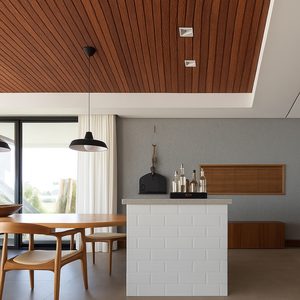 Paneles Acústicos de PVC Modernos, Ignífugos, Impermeables, Soluciones Decorativas para Paredes, para Instalación en Techos de Supermercados y Gimnasios - Product Image 1