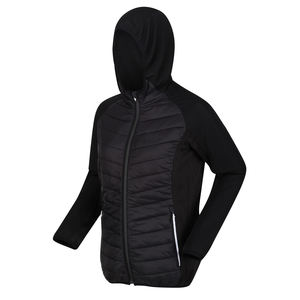 Women's Hybrid Insulated <b>Quilted</b> Jacket Black Winter Warm Women Clothing Casual Custom Logo Puffer Jackets Bubble Coats <b>for</b> <b>Sale</b> - Product Image 5