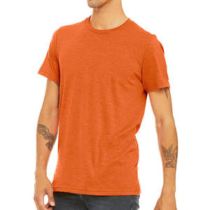 T-shirt personnalisé 100% coton 3D Puff Print Logo T-shirt coupe régulière pour homme - Product Image 2