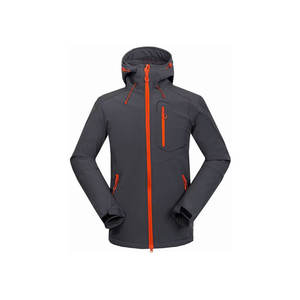 Venta al por mayor de los hombres con estilo de Stand Collar chaqueta Softshell para el invierno Deportes al aire libre Windcheater Warm Softshell Ropa - Product Image 4
