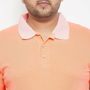 Nuevo Polo de manga corta de Color sólido para hombre, ropa de calle de algodón transpirable y cómoda, Top de ropa con estampado personalizado - Product Image 5