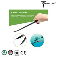 Top qualité Aquarium nettoyage 4Pc noir ensemble d'outils plante aquatique réservoir de poissons outils de plantes Aquarium longue trousse à outils LIVERFORT INDUSTRIES
