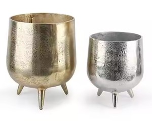 High Quality <b>Table</b> Top Aluminum Vase Metal Modern <b>Table</b> Vase Wedding Decorative - Product Image 4