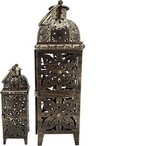 Candelabro de Metal hecho a mano personalizado, farol para el hogar, jardín, balcón, interior y exterior, decoración de boda - Product Image 4