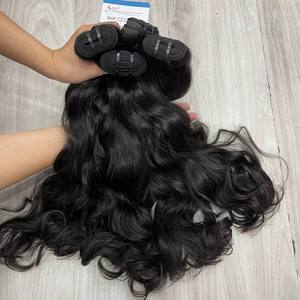 Extensiones de Cabello Humano Vietnamita Virgen de Calidad Profesional, Ondulado Natural, Doble Trama, Proveedor Mayorista - Product Image 5