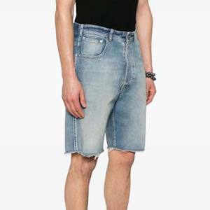 Pantalones cortos deportivos para hombre de 360 GSM personalizados para Fitness Cargoshorts pantalones cortos de gran tamaño con lavado ácido para hombre Pantalones cortos cómodos transpirables OEM - Product Image 3