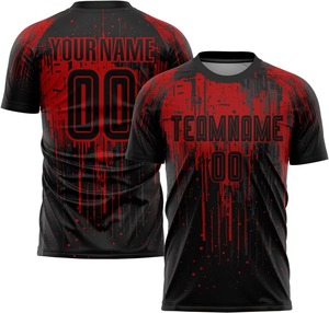 เสื้อฟุตบอลแบบถ่ายโอนความร้อน OEM แบบกำหนดเอง2025ชุดฟุตบอลกันน้ำน้ำหนักเบาป้องกันแบคทีเรียจำนวนสั่งซื้อขั้นต่ำ10ชิ้น - Product Image 1