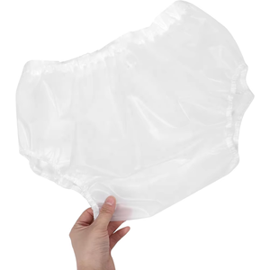 Couche lavable réutilisable pour adulte avec couche imperméable en TPU, anti-fuite et taille élastique - Product Image 1