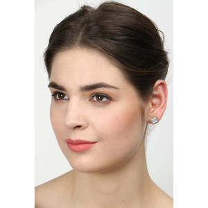 Compre Pendientes de Plata de Ley 925 de Primera Calidad para Mujer, Pendientes de Diamantes con Corte Princesa, Formas Geométricas de Gota de Agua, Dorados - Product Image 6