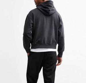 High Quality 100% Cotton Custom Logo Oversize Luxury Designer Boxy Acid Wash Winter <b>Hoodies</b> For <b>Men</b> - Product Image 3