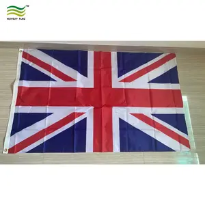 3x5 스크린 인쇄 100% 폴리 에스터 영국 영국 영국 국기